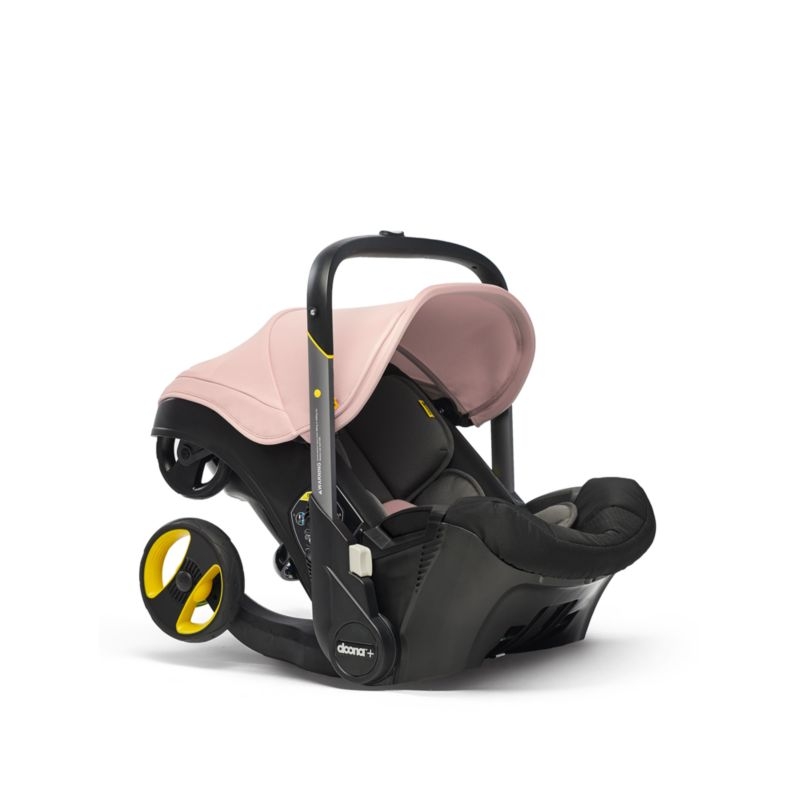 Doona ™ Blush Pink Compact Infant Car Seat & Stroller with Base - Image 7
