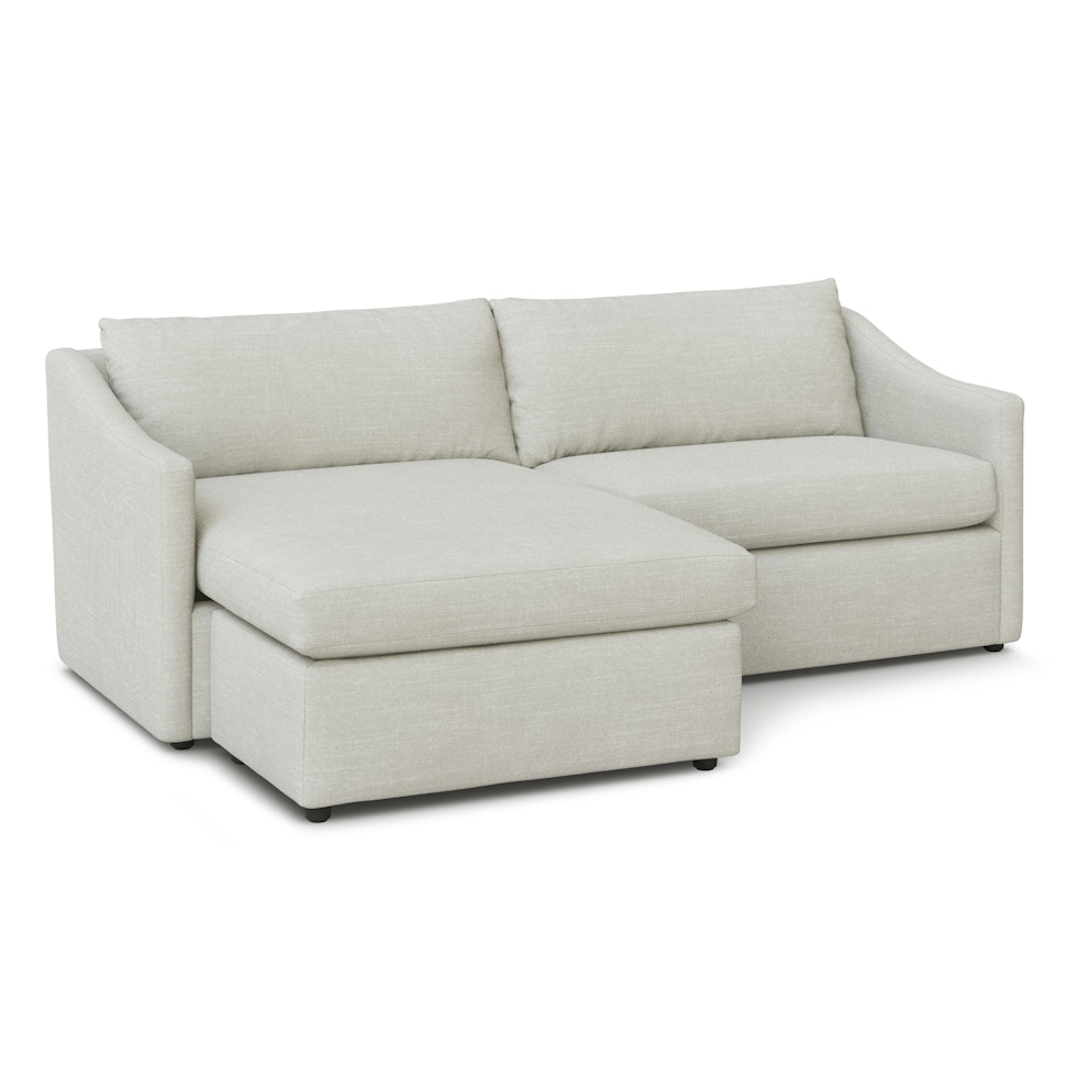 Landry 84.5" Reversible Storage Sectional - Napa Dove - Image 1