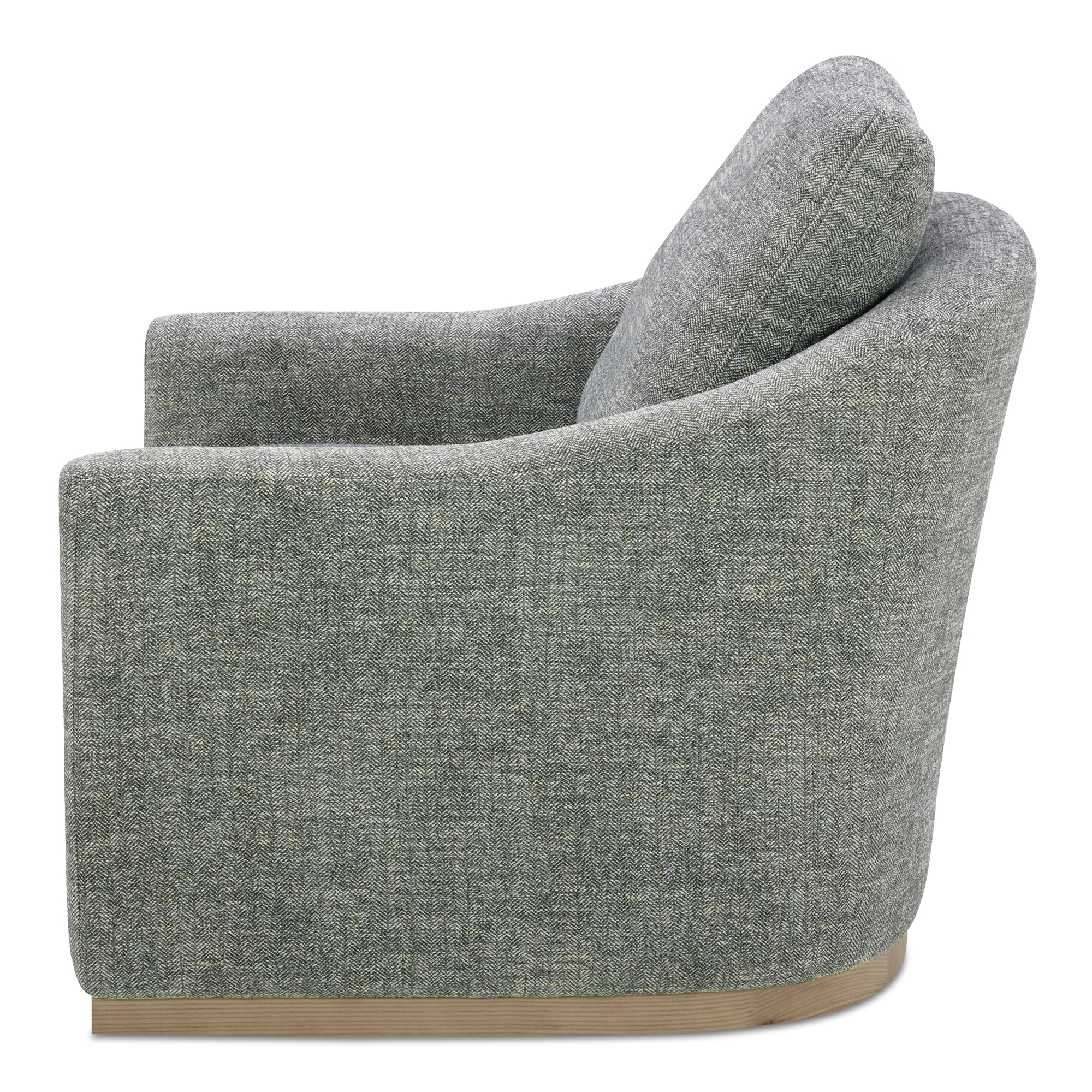 Linden Swivel Chair Slated Moss - Image 2