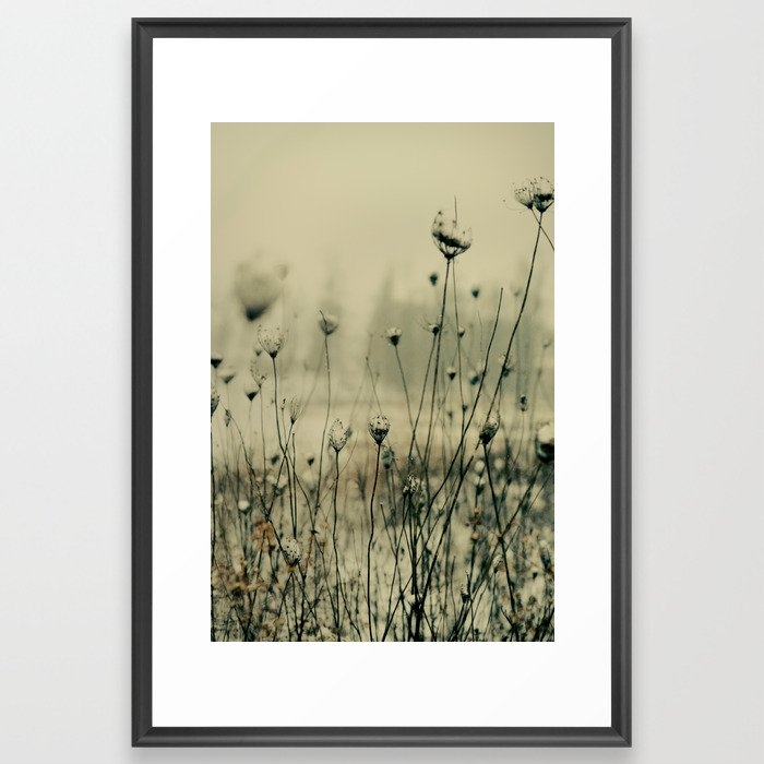 Winter Solitude Framed Art Print by Olivia Joy St Claire X  Modern Photograp - Scoop Black - Large 24" x 36"-26x38 - Image 0