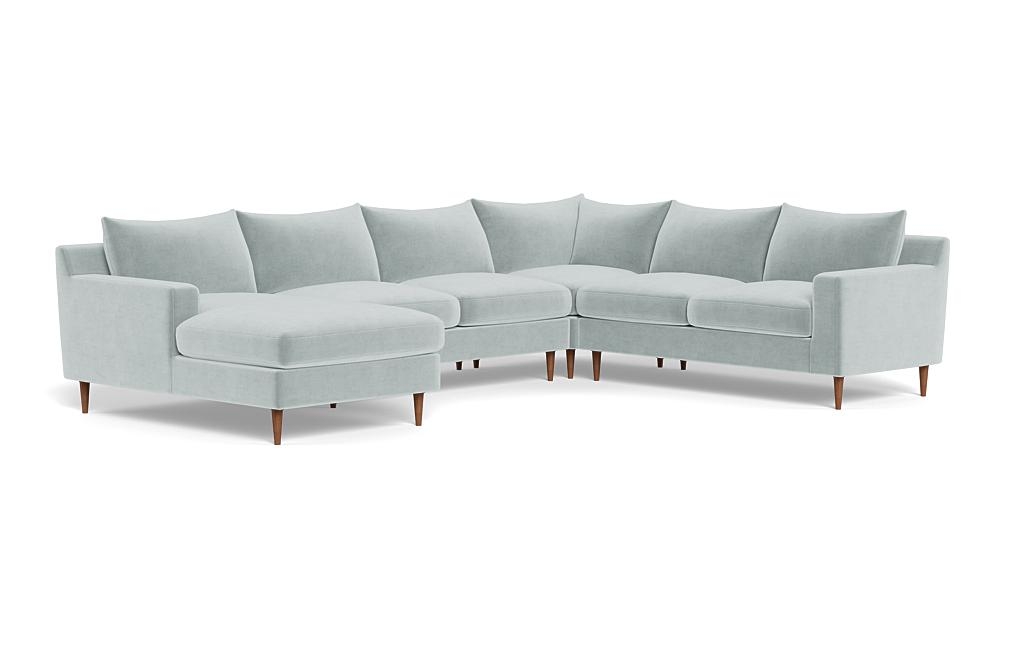 Sloan 4-Piece Corner Sectional Sofa with Left Chaise - Image 1