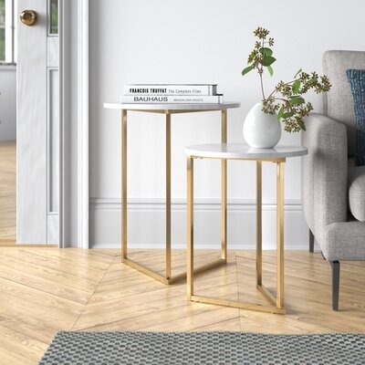 Autryville 24'' Tall Frame Nesting Tables - Image 0