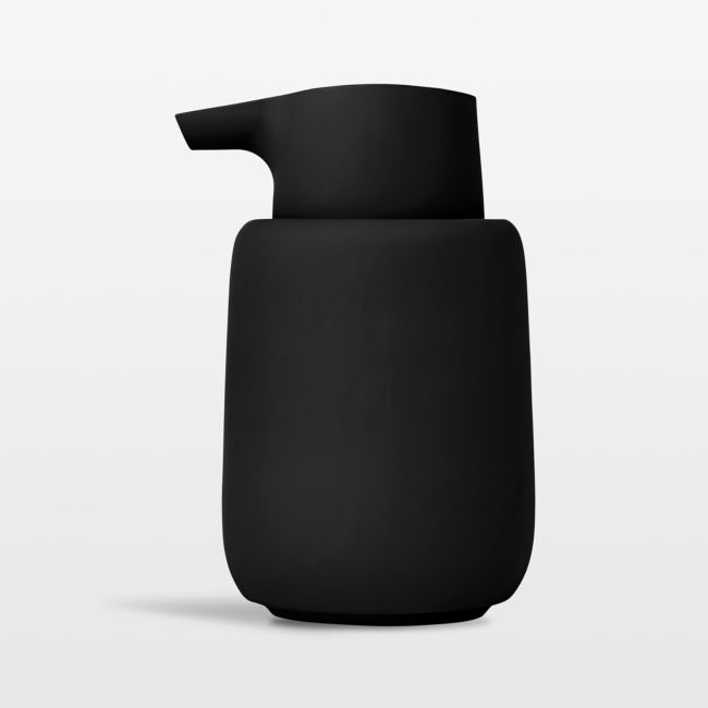 Blomus SONO Ceramic Black Soap Dispenser - Image 0