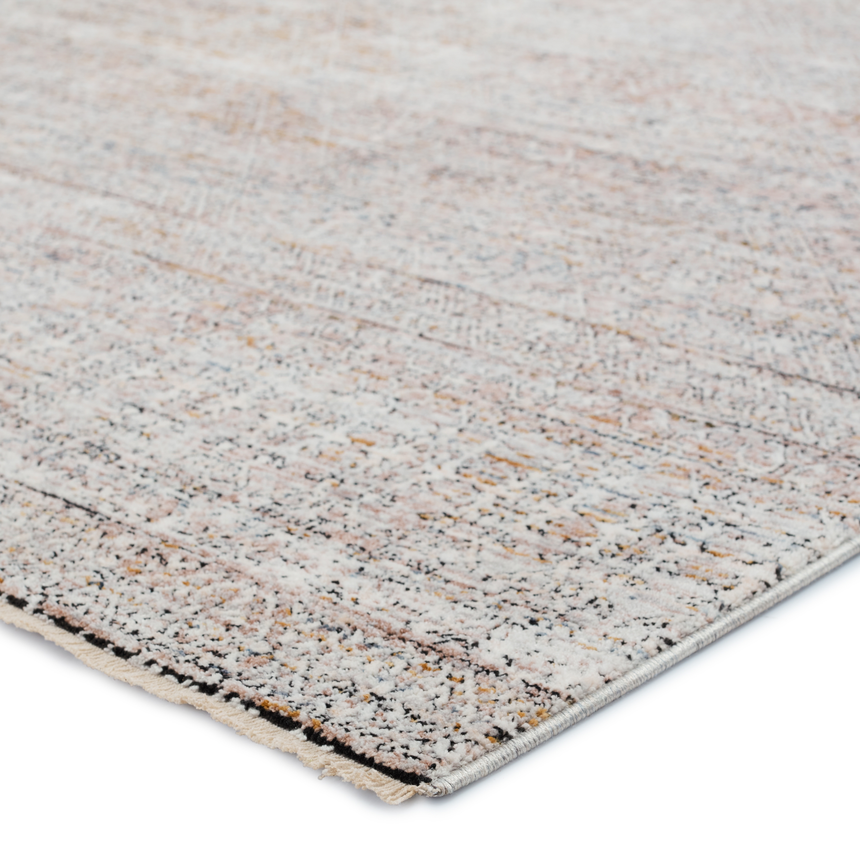 Talos Trellis Tan/ Gold Area Rug (8'X10') - Image 1