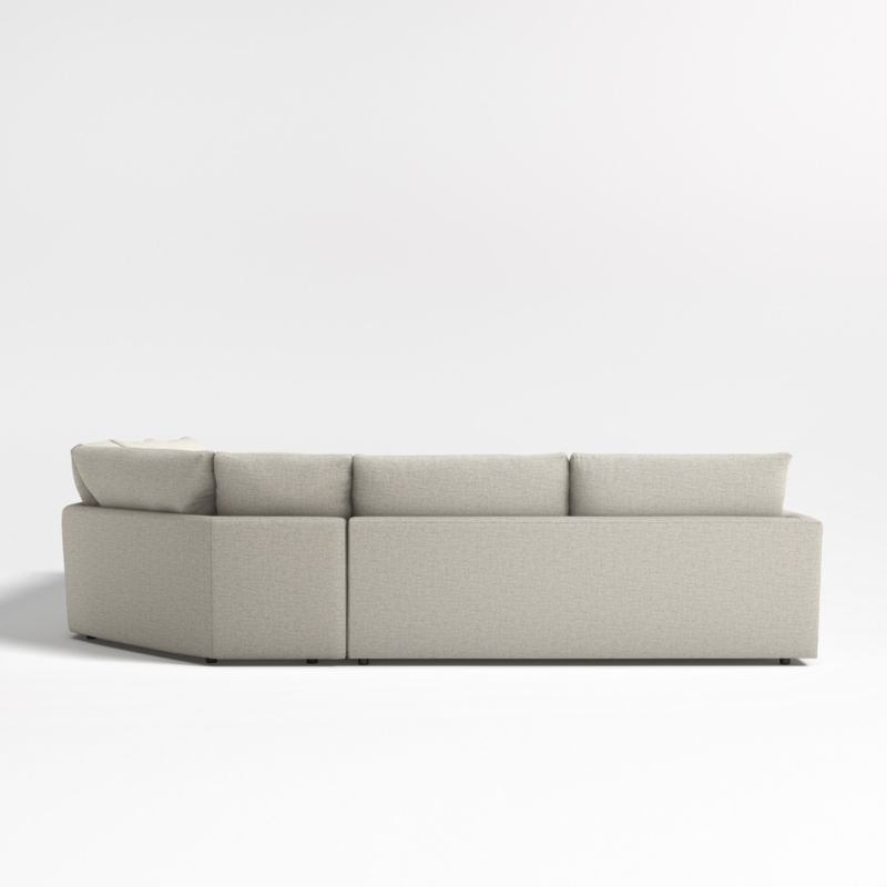 Lounge 3-Piece L-Shaped Wedge Sectional Sofa - Image 7