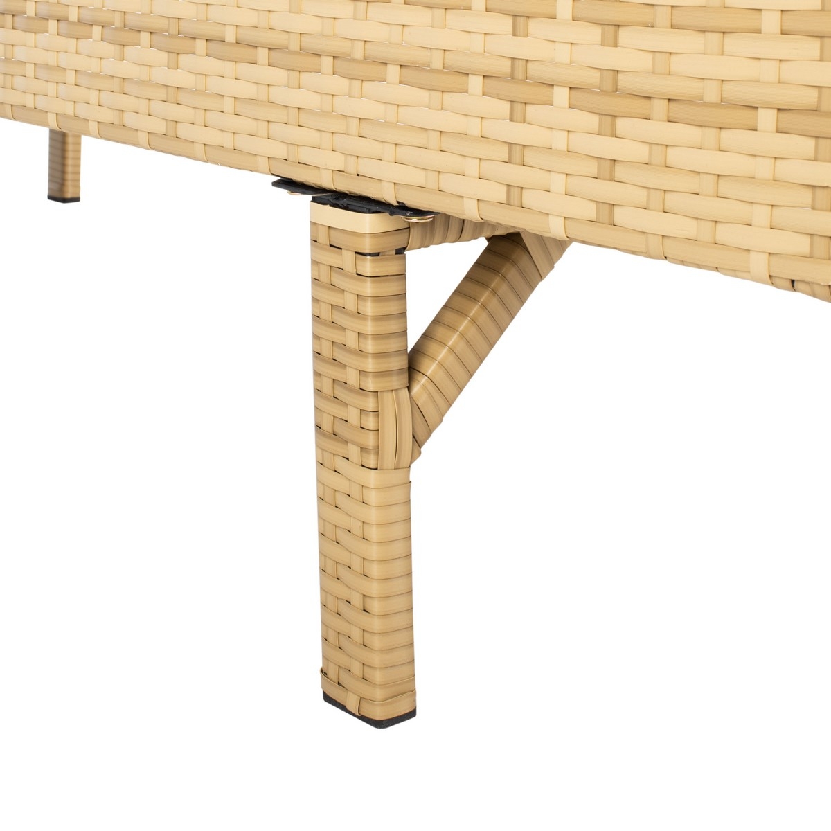 Cam Sunlounger - Natural/White - Safavieh - Image 5