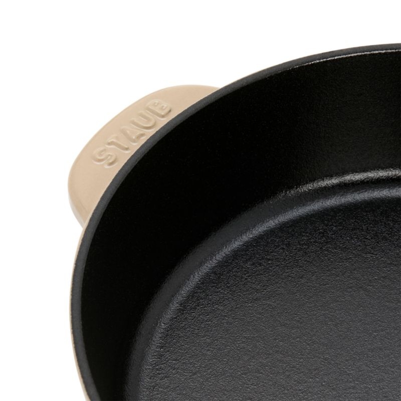 Staub ® 8.5" Sesame Enameled Cast Iron Traditional Deep Skillet - Image 3