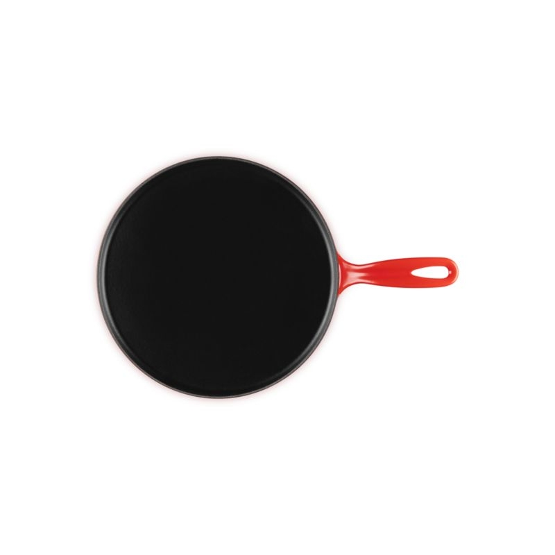 Le Creuset ® Heritage Traditional Round 10.25" Cerise Crepe Pan - Image 2
