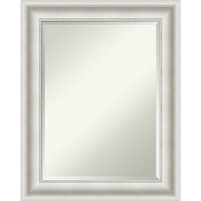 Parlor White Bathroom Vanity Wall Mirror - Image 0