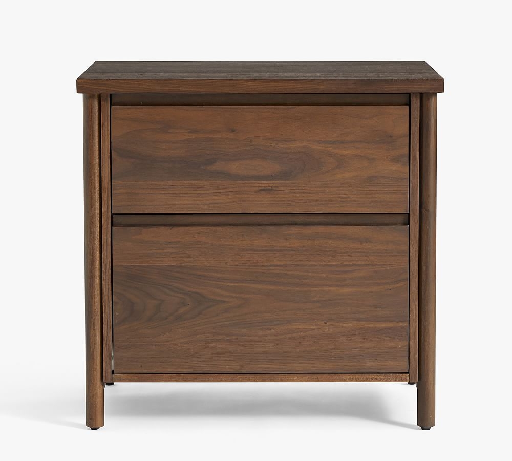 Bloomquist Wood Lateral File Cabinet, Warm Dusk - Image 0