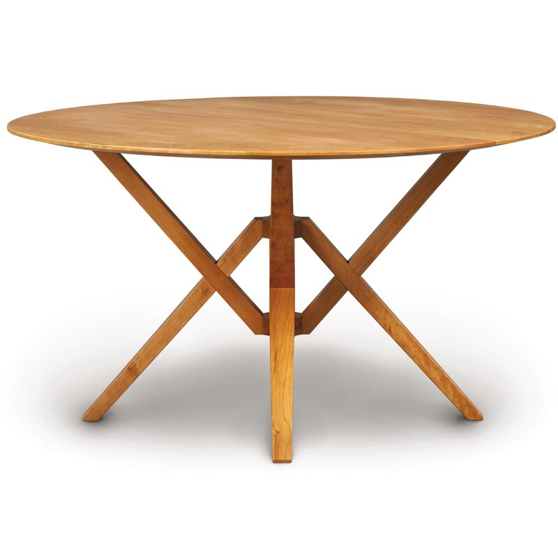 Copeland Furniture Exeter Round Fixed Top Table - Image 0