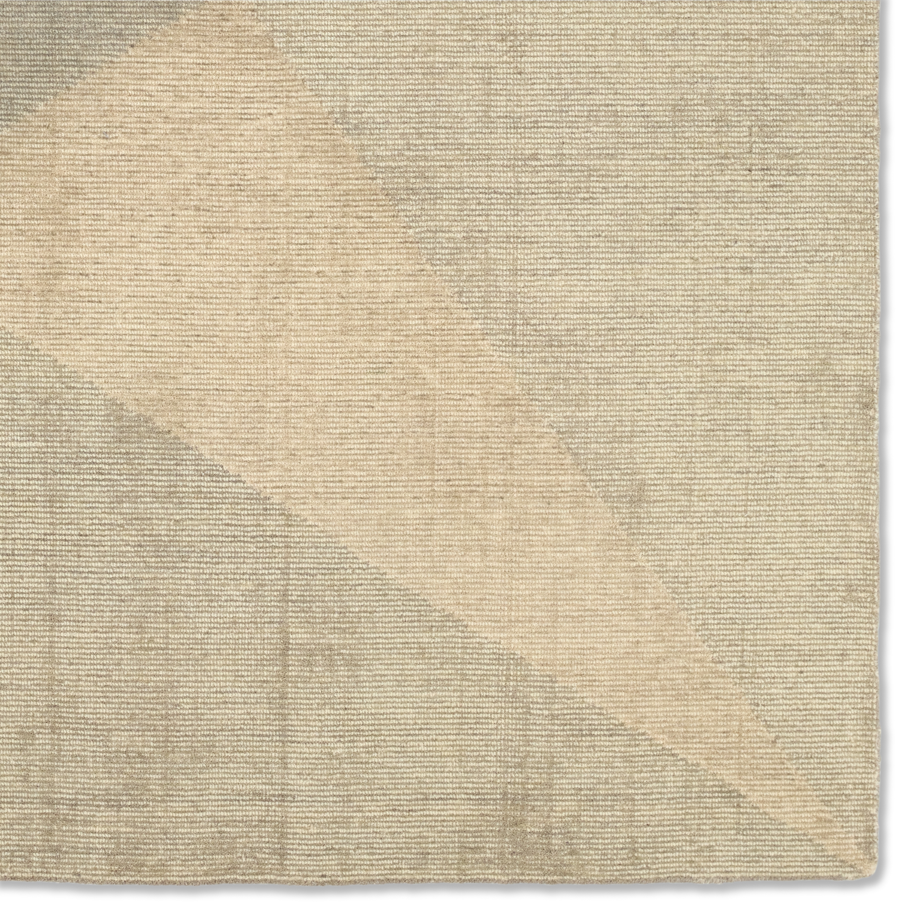 Certain BOW02 Handmade Geometric Tan Area Rug (6'x9') - Image 3