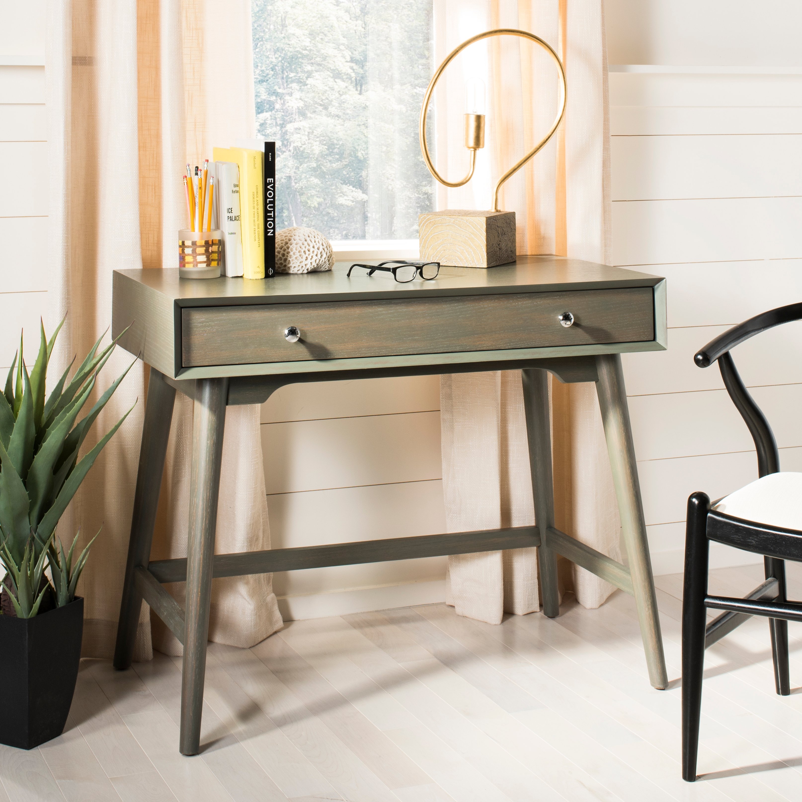 Isadora Desk - Grey - Arlo Home - Image 0
