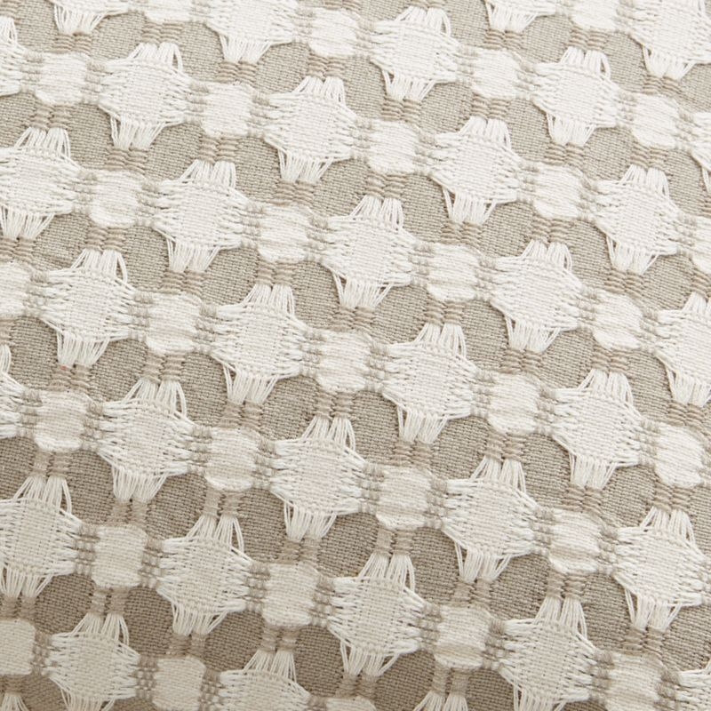 Tahona 18"x12" White Swan Textured Pillow with Down-Alternative Insert - Image 2