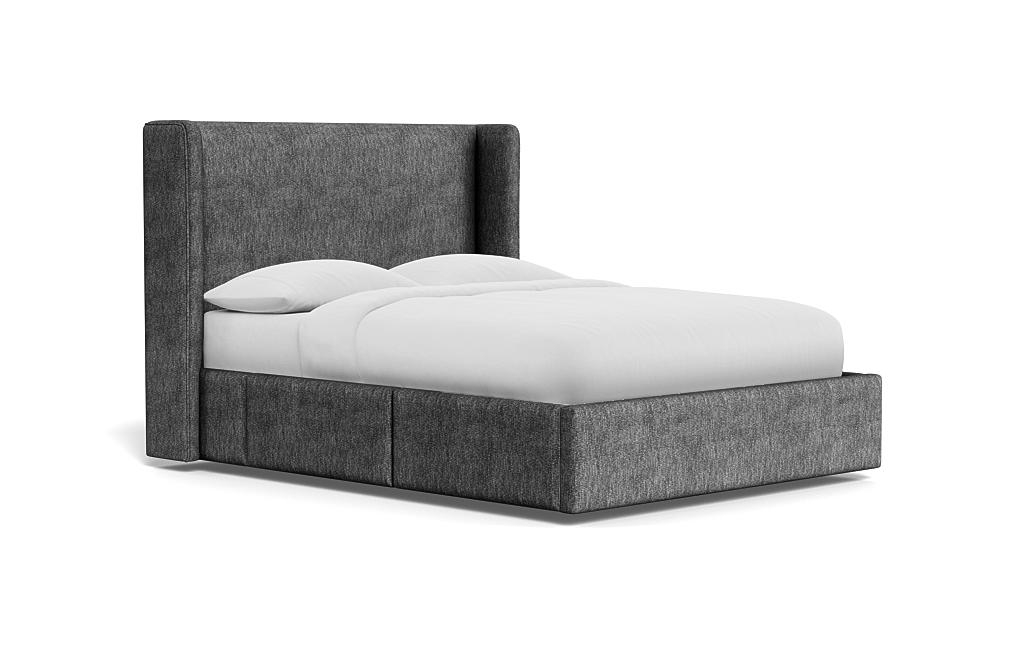 Graham Upholstered Bed with Storage Option - Image 1