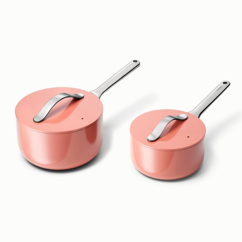 Caraway ® Perracotta 1.75-Qt. Ceramic Non-Stick Mini Saucepan - Image 2