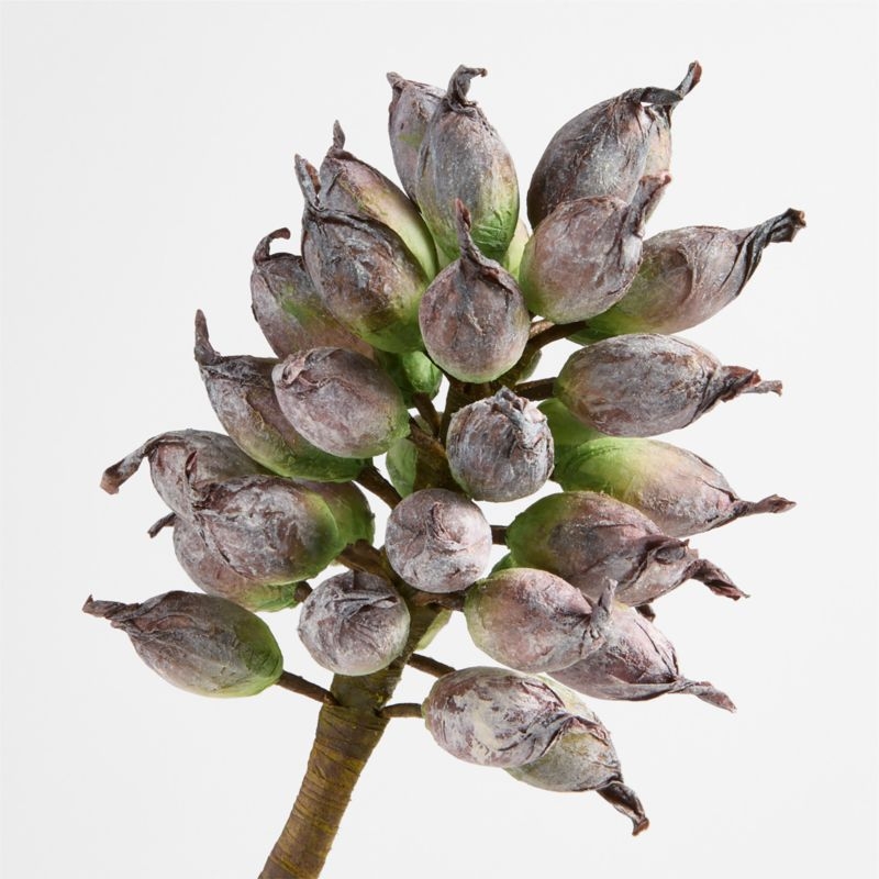 Faux Heirloom Thistle Stem 35" - Image 1