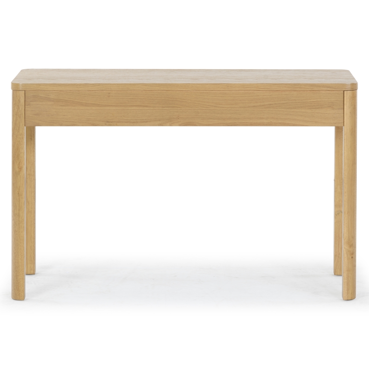 Gabrietta 2 Drawer Wood Desk - Natural/Black - Image 6