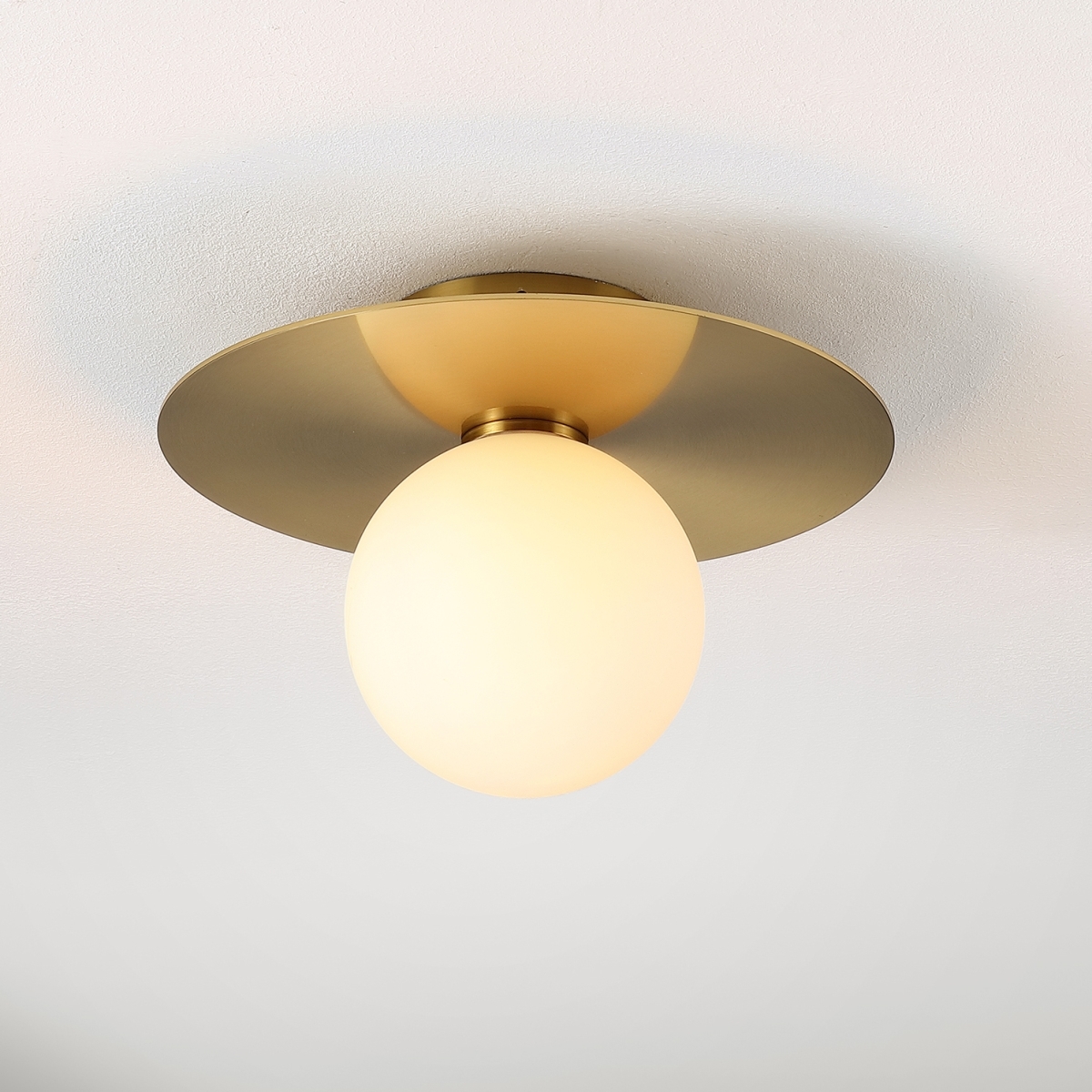 Finlay 12" Flush Mount - Gold - Image 0