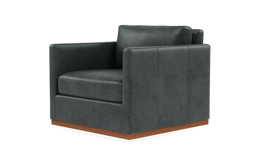 Jasper Leather Swivel Chair - Image 2