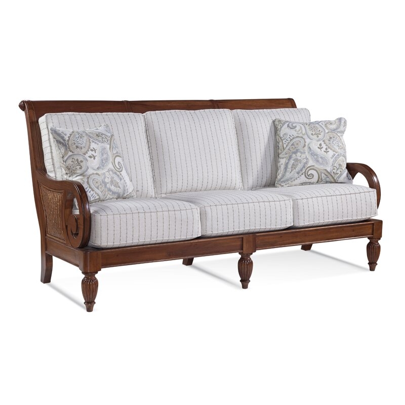 Braxton Culler Grand View 73"" Round Arm Sofa with Reversible Cushions - Image 0