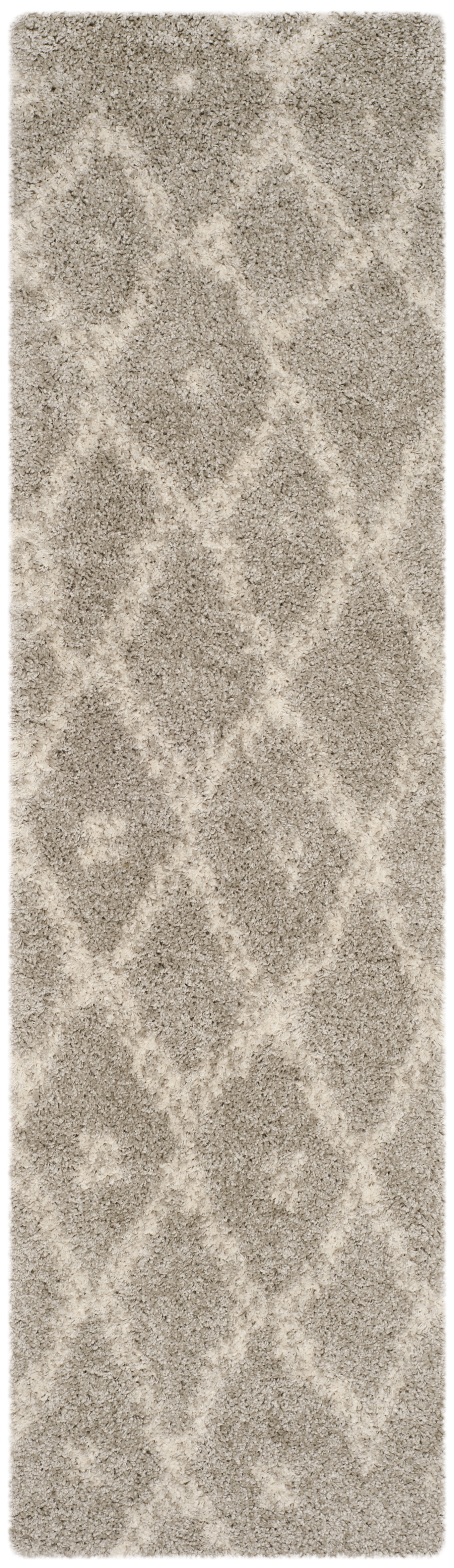 Arlo Home Woven Area Rug, ASG747D, Grey/Ivory,  2' 3" X 8' - Image 0