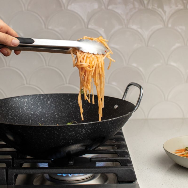 Nordic Ware ® Basalt 14" Spun Wok - Image 1