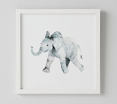 Elephant Nursery Animal Art - Image 0