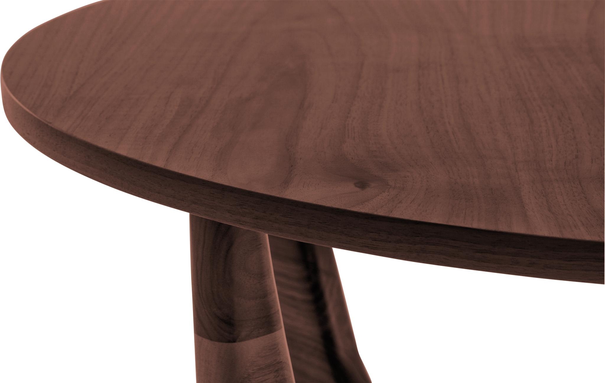 Stern Mid Century Modern (Wood Top) End Table - Walnut - Image 4
