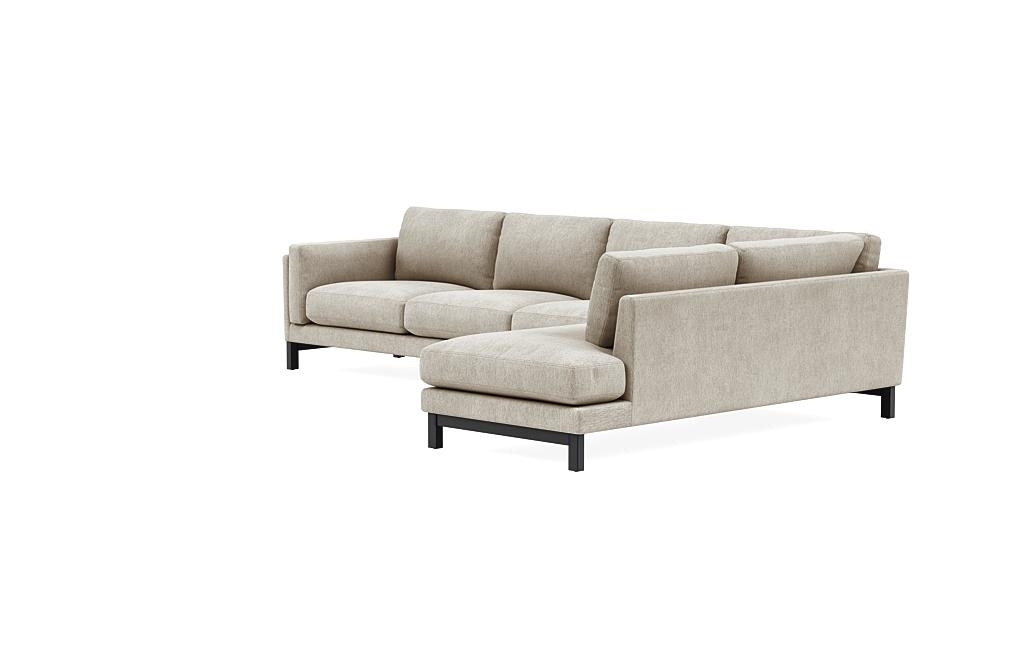 Gaby 4-Seat Sectional with Right Bumper - Image 2