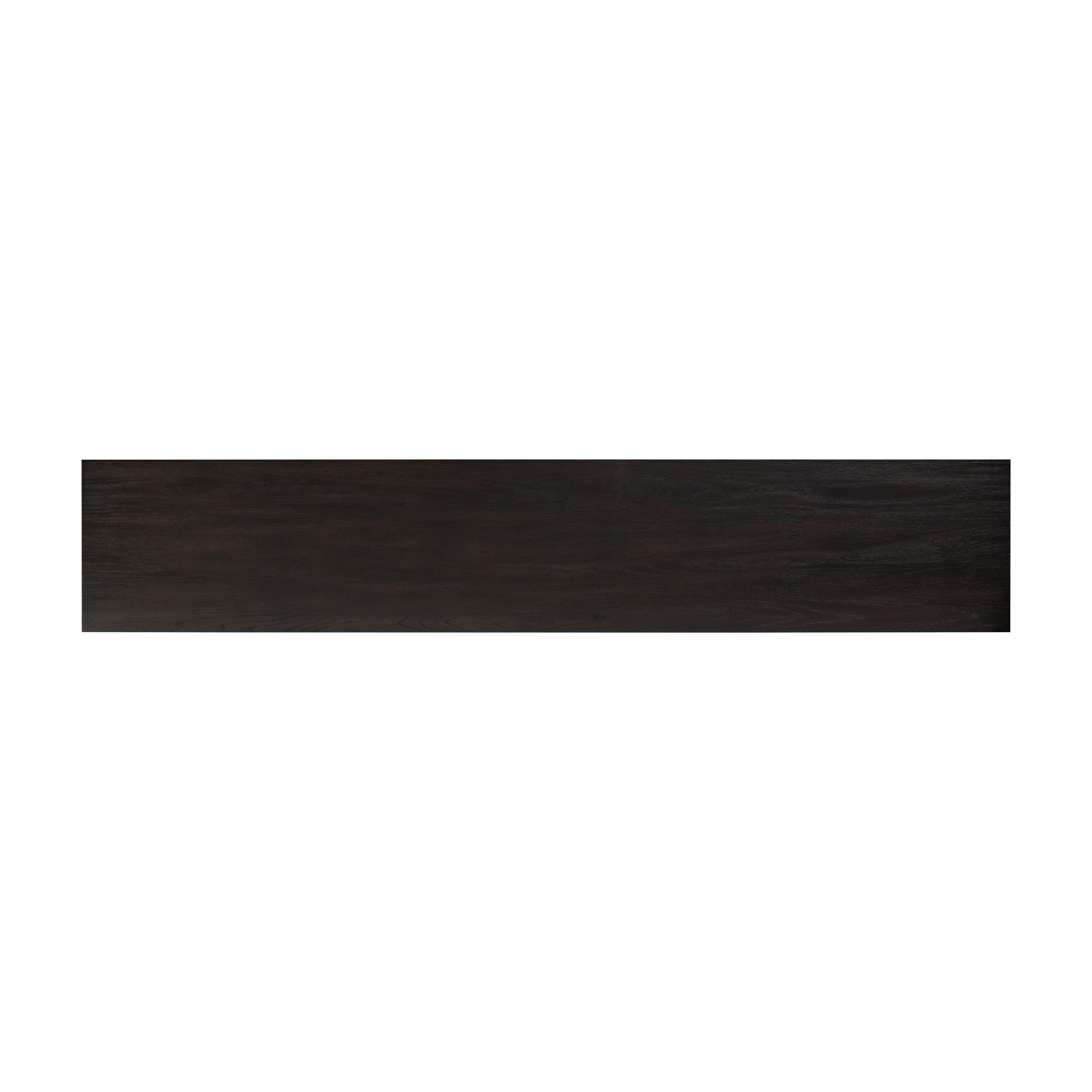 Matthes Console Table-Smoked Black - Image 9