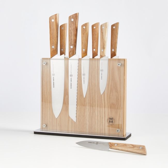 Schmidt Brothers ® Hex 9-Piece Knife Block Set - Image 0