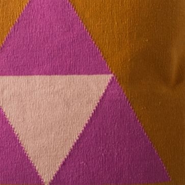 Maya Pillow, Triangles - Image 1