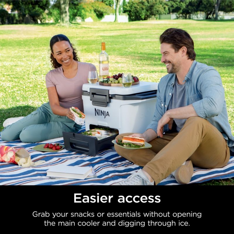 Ninja ® 30-Qt. White FrostVault ™ Cooler - Image 2