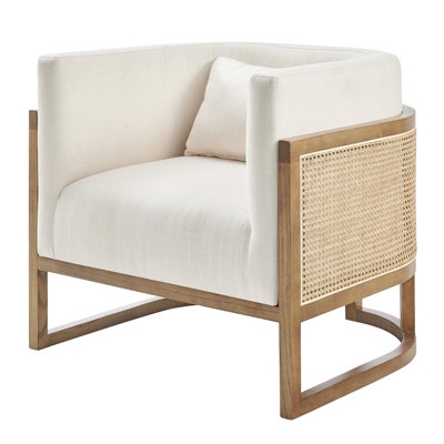 Valmeyer Rattan Barrel Chair - Image 0