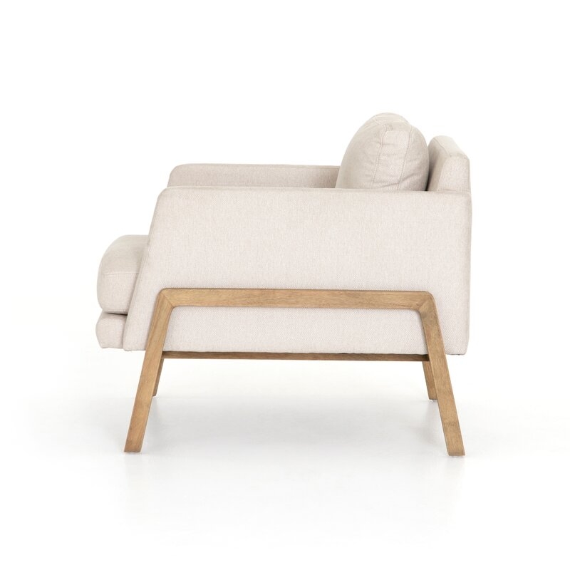 Diana Solid Wood Armchair - Image 7