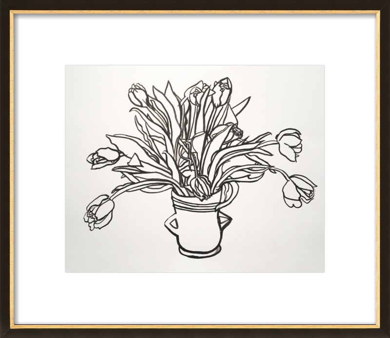 Winter Tulips by Megan Williamson for Artfully Walls - Image 0