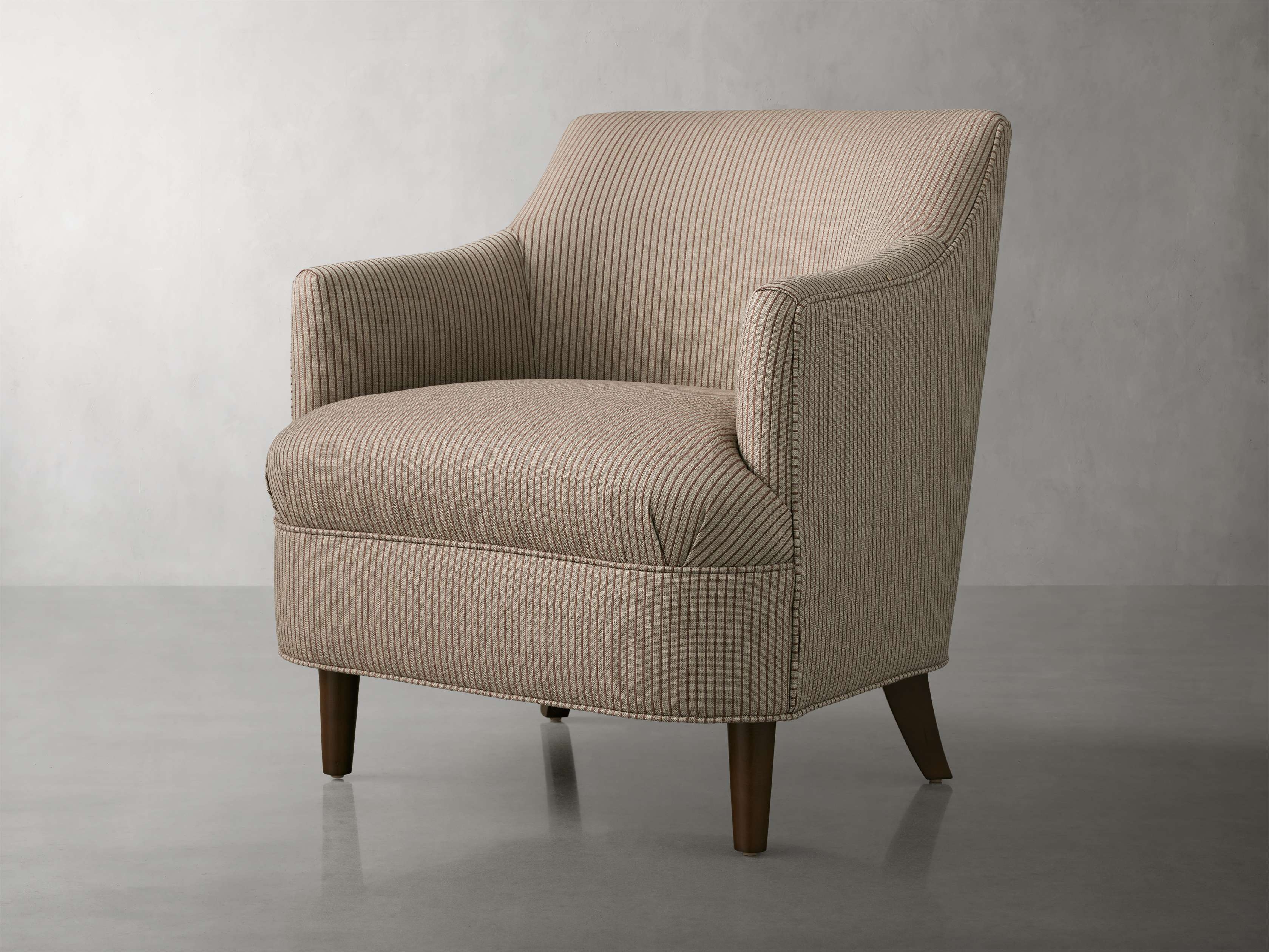 Savannah Chair in Upholstered Orange  Cherie Madder - Image 0