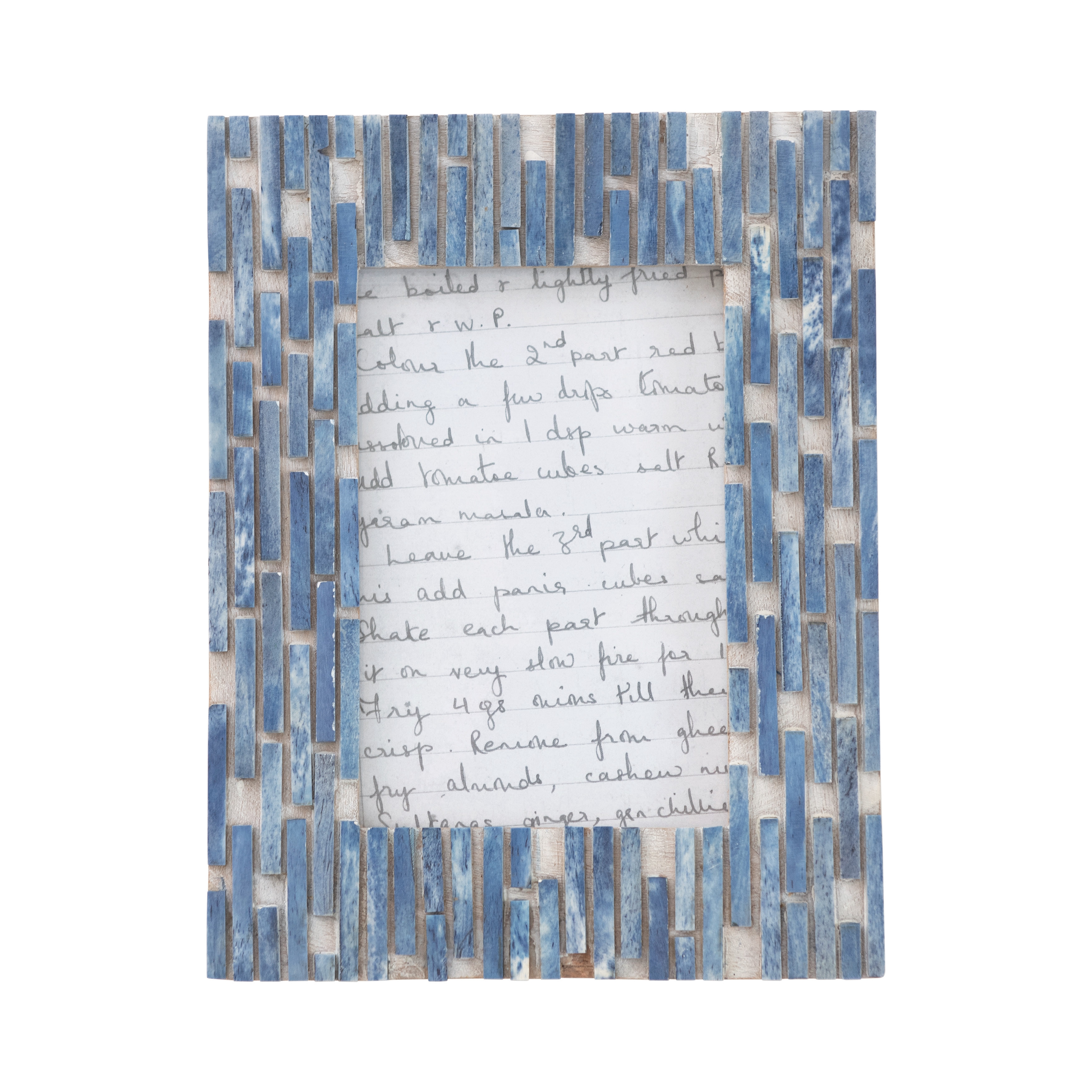 Mango Wood & Bone Photo Frame - Image 0