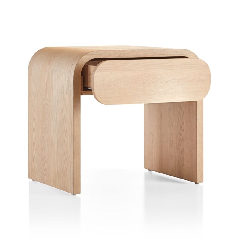 Cortez Natural Floating Nightstand by Leanne Ford - Image 3