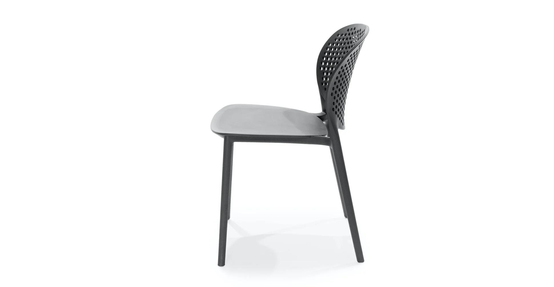 Dot Surf Blue Stackable Dining Chair - Image 3