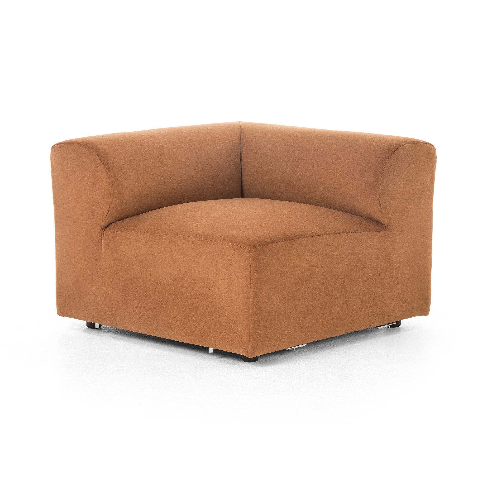 Build Your Own: Collins Sectional - Modern Velvet Tobacco - Image 1
