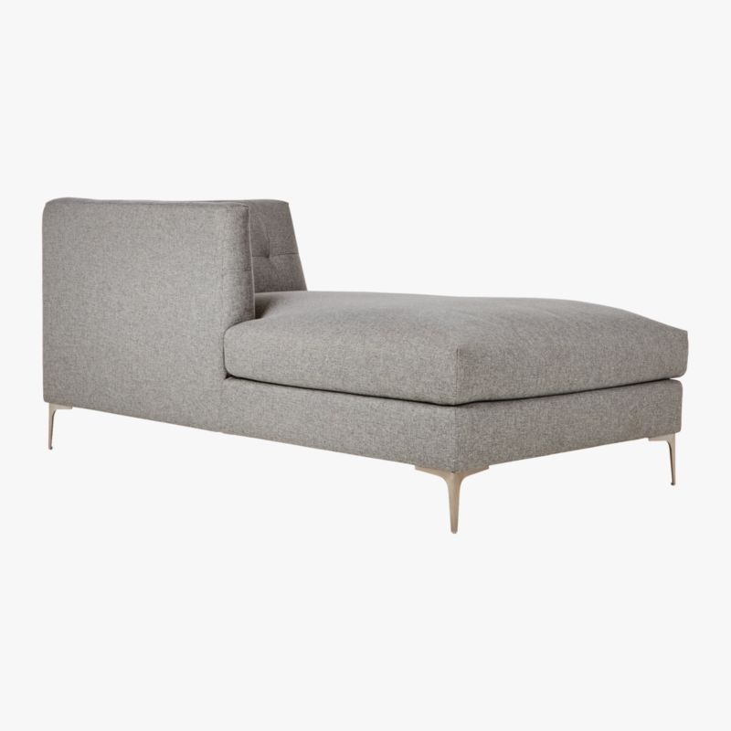 Holden Tufted Left Arm Chaise Deauville Stone - Image 2