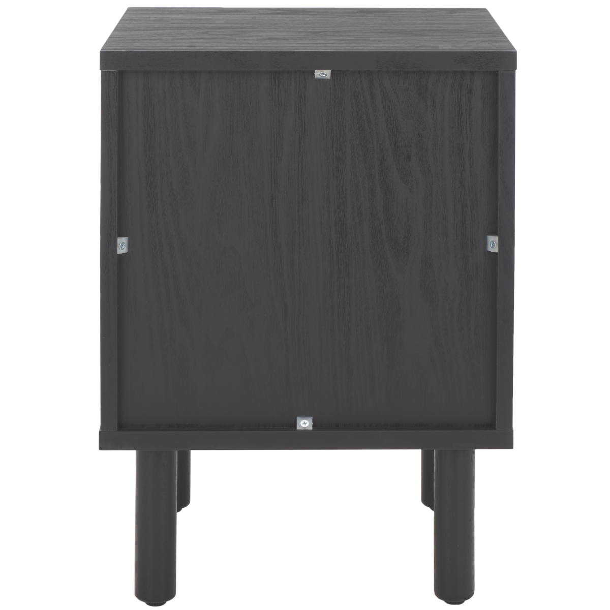 Ophelia 1 Door Night Stand - Black / Natural - Safavieh - Image 7