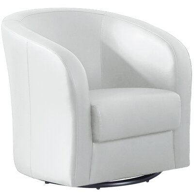 Rizwan 30.315" W Swivel Barrel Chair - Image 0