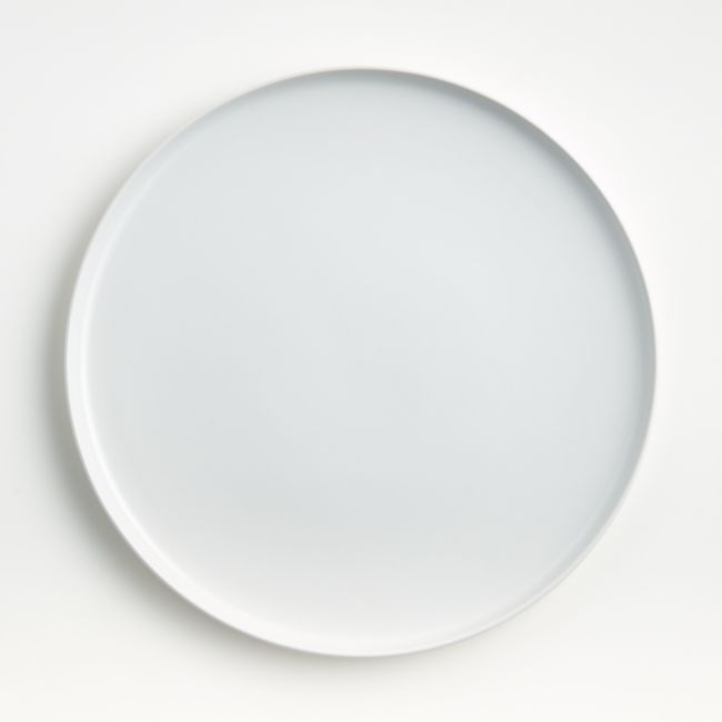 Wren Matte White Dinner Plate - Image 0