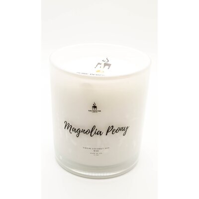Magnolia Peony Scented Jar Candle - Image 0
