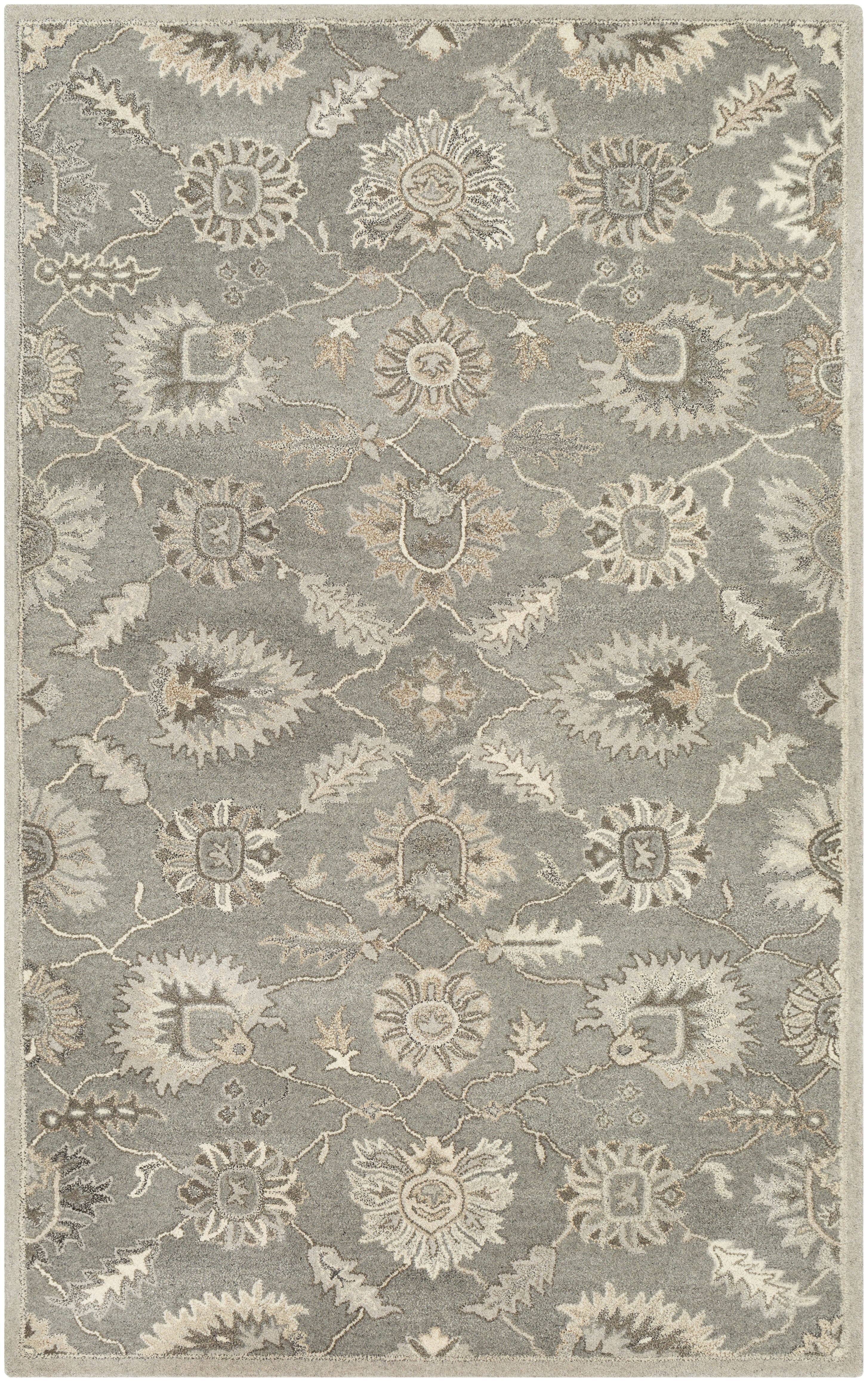 Caesar Beige Indoor 12' x 15' Handmade Rug - Image 0