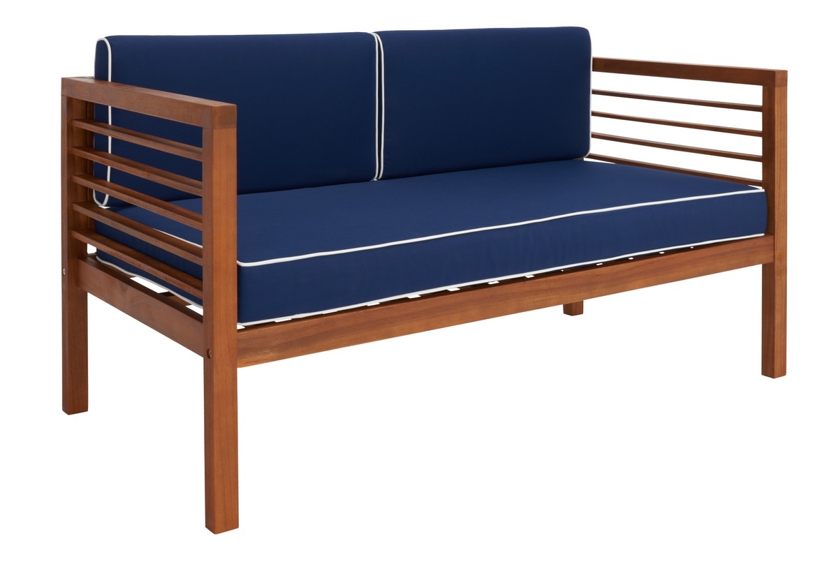 Alda 4 Pc Living Set - Natural/Nvy + Trellis P - Safavieh - Image 5