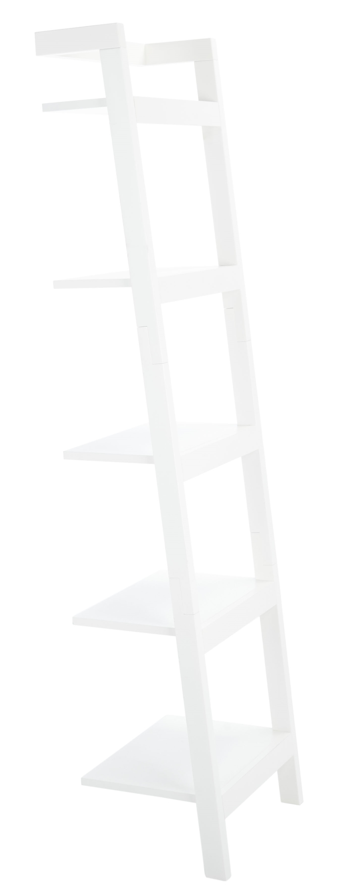 Yassi 5 Tier Leaning Etagere - White - Safavieh - Image 6